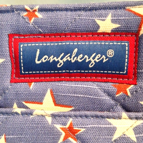 🇺🇸 Longaberger Americana tote/purse/handbag. Stars and stripes. - Picture 2 of 13